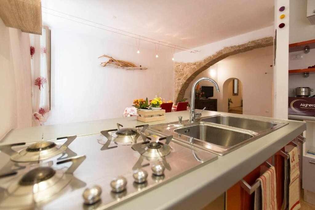 Casa Principe Open Space Wifi Ac All Comforts Apartamento Alghero Exterior foto